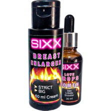 Sıxx Breastenlergement Göğüskremi ve Kadın Cinseldamıası