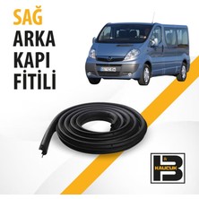 B&M Kauçuk Opel Vivaro (2003-2013) Sağ Arka Kapı Fitili BM01608