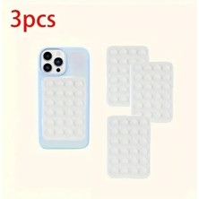  silikon vantuzlu telefon tutacağı 24 vantuzlu 3 paket yapışkanlı cep telefonu tutucu mıknatıslı bey