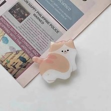  popsocket kedili telefon tutucu, yapıştırmalı epoksi cam yüzey parmak tutucu standlı