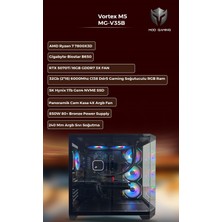 Mod Gaming Mod Gamıng Vortex MG-V35B Amd Ryzen 7 7800X 3D | RTX5070TI | 32GB Ram | 1 Tb SSD | 240 mm Sıvı Soğutma | Oyuncu Oem Paket |