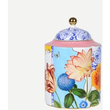Pip Studio Royal Mavi Pembe Porselen Saklama Kabı 2750 ml