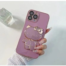  aynalı hello kitty telefon standı yapışkan telefon kılıfına yapıştırılır