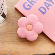  popsocket sevimli çiçekler desenli telefon tutacağı sert yüzey yapışkanlı parmak tutucu