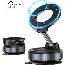  magsafe uyumlu 360° telefon tutucu mıknatıslı ayarlanabilir araç ıçi telefon tutucu kilitli vakumlu k007
