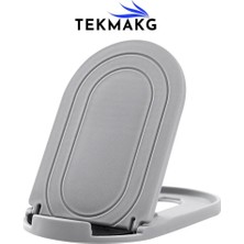  kademeli ayarlanabilir kaymaz tabanlı katlanabilir telefon ve tablet tutucu stand