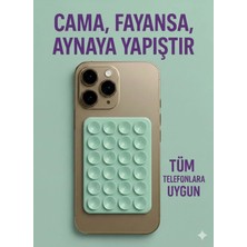  telefon tutucu vantuz slikon vakumlu cep telefonu ıçin yapışkanlı kaymaz tutucu cama yapışan