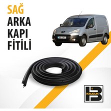 B&M Kauçuk Peugeot Partner Tepee Panelvan (2009-2018) Sağ Arka Kapı Fitili BM01530