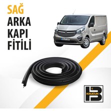 B&M Kauçuk Opel Vivaro Panelvan (2014-2019) Sağ Arka Kapı Fitili BM01584