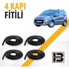 B&M Kauçuk Peugeot Partner Tepee (2009-2018) 4 Kapı Fitili BM01534
