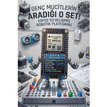 Zepron Akıllı Sensör Seti | ESP32 + OLED Ekran + DHT22 + Ultrasonik + Bluetooth | Iot Başlangıç Kiti