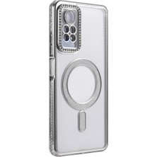 Eco Port Xiaomi Redmi Note 12 Pro 4g Joke Simli Magneticsafe Kılıf - Gümüş