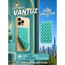  slikon çift taraflı vantuz telefon tutucu vakum,cama yapışan çift taraflı