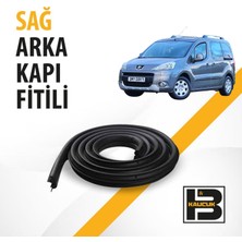 B&M Kauçuk Peugeot Partner Tepee (2009-2018) Sağ Arka Kapı Fitili BM01541