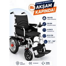 Tagesan P200E Katlanabilir Akülü Tekerlekli Sandalye
