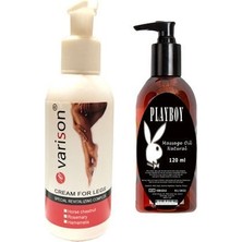 Varison Varicose Vein Defense Cream +Playboy Masaj Yağı