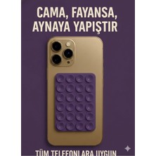  telefon tutucu vantuz slikon vakumlu cep telefonu ıçin yapışkanlı kaymaz tutucu cama yapışan