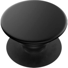  pop socket popgrip soket standlı desensiz sade telefon arkası teleskop parmak tutucu siyah mat