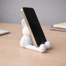  masaüstü tablet telefon tutucu. telefon standı. tablet standı. tavşan telefon tutucu
