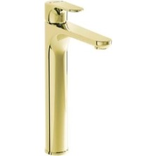 Artema Root Round A4270723 Çanak Lavabo Bataryası, Altın