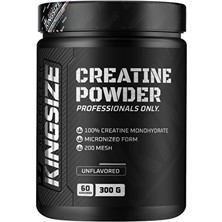 Kingsize Nutrition Creatine Powder 300 gr Aromasız - Aromasız