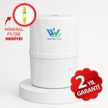 13 Aşamalı Water Vitra Multimineralli 80 Gpd Nano Membran Paslanmaz Çelik Tanklı Su Arıtma Cihazı