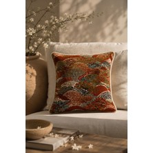 Needle Seasons Kiremit Kırlent Kılıfı (45X45)