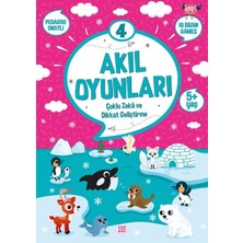 Mabelme Store Akıl Oyunları 4 (5+ Yaş) - Çoklu Zeka ve Dikkat Geliştirme