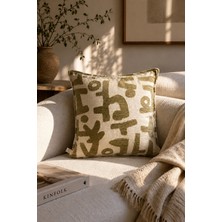 Needle Nomad Bej Kırlent Kılıfı (45X45)