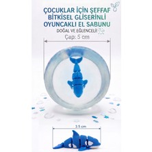 Kaya ve Demir Oyuncaklı Şeffaf Sabun Çocuklar Için El Yıkama Alışkanlığı Kazandıran  - Bitkisel Gliserinli & Doğal (Alkol, Paraben, Sles Içermez)