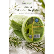 Dermolive Çay Ağacı Yağlı Süngerli Bitkisel Banyo Sabunu 120 G | El, Yüz ve Vücut - 1 Adet