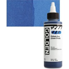 Golden High Flow Sıvı Akrilik Boya 118 ml Seri 4 Phthalo Blue Green Shade