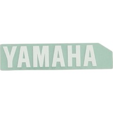 Moto Express 8X2CM Yamaha Yzf R25 MT25 Çamurluk Yazısı Etiketi Sticker Beyaz