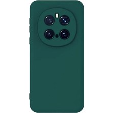 Gpack Honor Magic 7 Pro Kılıf Lansman Içi Kadife Silikon Yeşil