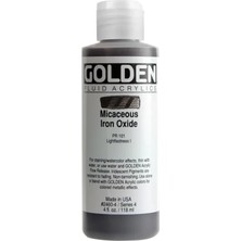 Golden Fluid Akrilik Boya 118 ml Seri 4 Iridescent Micaceous Iron Oxide