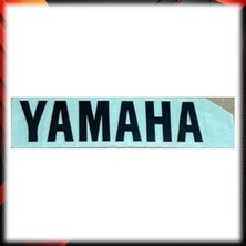 Moto Express 8X2CM Yamaha Yzf R25 MT25 Çamurluk Yazısı Etiketi Sticker Siyah