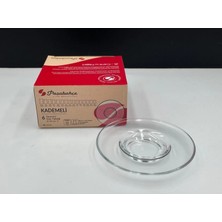 Paşabahçe Cam Çay Tabağı 13 cm 6'lı