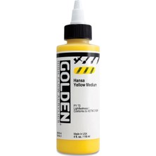 Golden High Flow Sıvı Akrilik Boya 118 ml Seri 3 Hansa Yellow Medium
