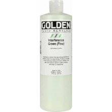 Golden Fluid Akrilik Boya 473 ml Seri 7 Intereference Green (Fine)