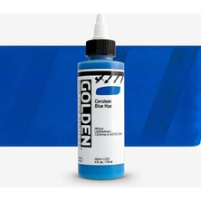 Golden High Flow Sıvı Akrilik Boya 118 ml Seri 3 Cerulean Blue