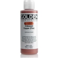 Golden Fluid Akrilik Boya 118 ml Seri 7 Iridescent Copper Light (Fine)