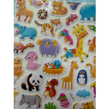 Bumelo Eğlenceli Hayvanlar Sticker,etiket