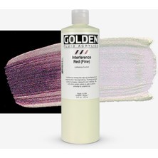 Golden Fluid Akrilik Boya 473 ml Seri 7 Interference Red (Fine)