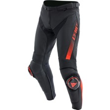 Dainese Daınese/ Super Speed Leather Pants Black Red Fluo