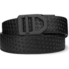 Kore 1.5'' Deri x Hasır Desen Taktik Kemer