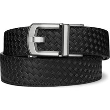 Kore 1.5'' Deri x Hasır Desen Taktik Kemer