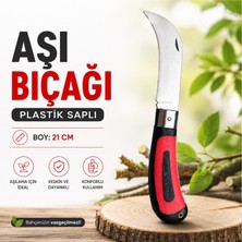 Nzb Aşı Bıçağı Plastik Saplı 21 cm Bahçe Budama Aşılama Çakı Fidan Meyve Ağacı Bıçağı
