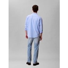 Calvin Klein Erkek Mavi Calvin Klein Standard Straıght Ck, X2P, 30, 30 Mavi Erkek Kot Pantolon