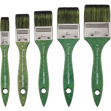Tintoretto Smeraldo Elyaf Sentetik Fırça 1475 Serisi 5'li Set