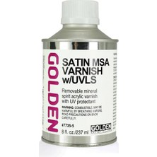 Golden Msa Akrilik Vernik Saten 37735-5 237 ml W/uvls
